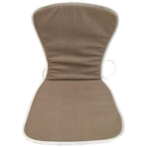 Cuscino Per Poltrone Sedie Schienale Basso Action Monobasso - Tan - Foto 1