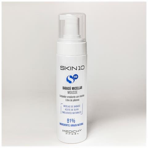 Skin10 Babasú Micellar Mousse 200 Ml - Foto 1