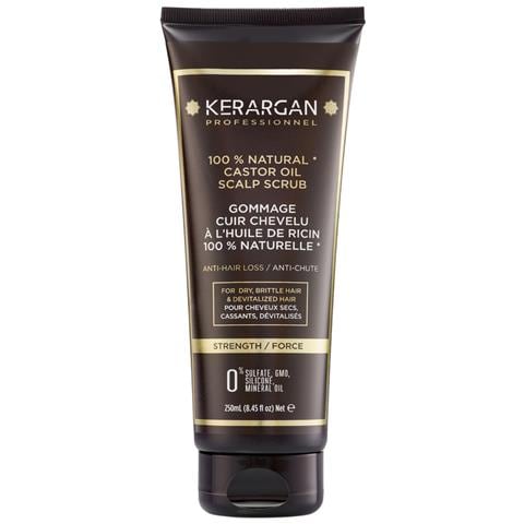 Scrub Capillare Anti-caduta All'olio Di Ricino - Per Un Cuoio Capelluto Sano E Capelli Rivitalizzati - Arricchito Con Olio Di Mandorle Dolci E Aloe Vera - Senza Solfati,gmo,silicone - 250ml - Foto 1