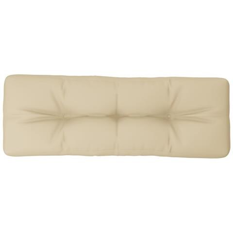 Cuscino Per Pallet Beige 120x40x12 Cm In Tessuto - Foto 2