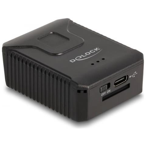 90605 Lettore Di Codici A Barre Lettore Di Codici A Barre Indossabile 1d / 2d Cmos Nero - Foto 1