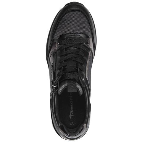 Sneaker Low Anthracite Sneakers Pelle Scarpe Donna Grigio Eu 41, 1-23703-41 214 - Foto 3