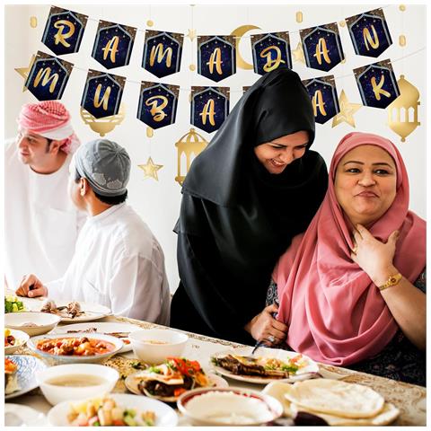 Elegante Set Di Decorazioni Per Ramadan - Festeggia Eid Mubarak Con Stile! - Foto 2