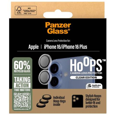 Anello Protettivo Per Iphone 16/16 Plus Hoops, Trasparente - Foto 4