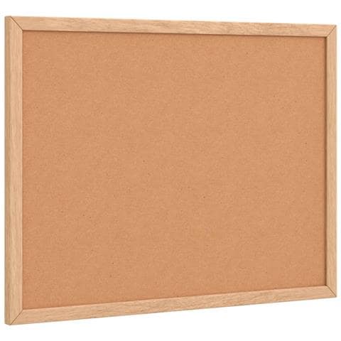 Tavola In Sughero Con Cornice Legno Massello Di Pino 40x30 Cm - Foto 2