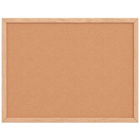 Tavola In Sughero Con Cornice Legno Massello Di Pino 40x30 Cm - Foto 3