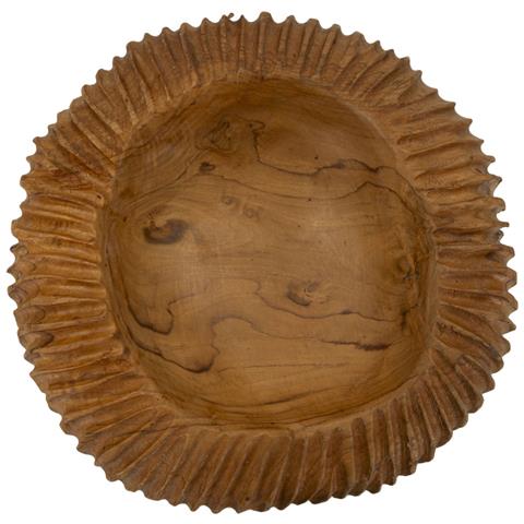 Vassoio Natura 16 - Marrone - Legno - 32x32x11 Cm - Foto 2