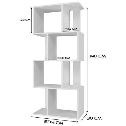 FIESTA 4P BIEL libreria soggiorno - Foto 3