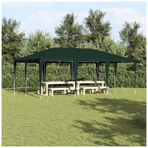 Tenda da Festa Verde 6x4 m PE - Foto 2