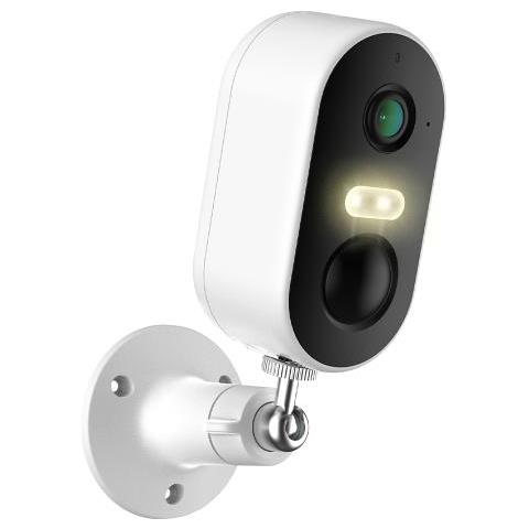 Telecamera Wireless Flip 2K Bullet Esterno IP65 Batteria 5200mAh ISW-BBT3M - Foto 1