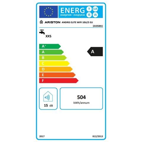 Scaldabagno Elettrico Ad Accumulo Andris Elite Wi-Fi 10U / 5 Eu - Foto 2