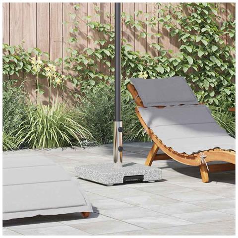 Base per ombrellone Grigio 41 x 41 x 37 cm Granito - Foto 2