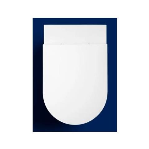 Vaso A Terra   Serie Centrica Y9dc Filo Muro 35x55 Pure Vortex - Bianco Opaco A Magazzino - Foto 1