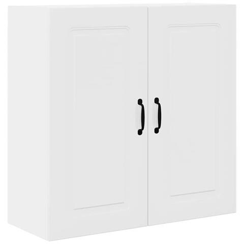 Pensile cucina Bianco Lucido 80 x 31 x 80 cm Legno multistrato - Foto 1