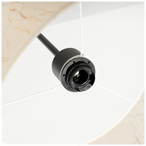 Sollux Lighting Lampada A Sospensione Nevia In Marmo Sl.1850 - Minimalist Lampada A Sospensione Marmo Beige/nero 137x40x40 Cm - Foto 8