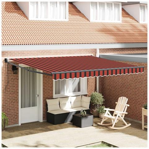 Tenda Retrattile Arancione e Marrone 350 x 250 cm - Foto 2