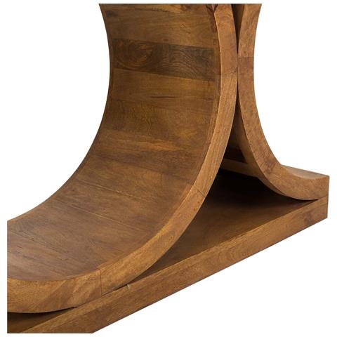 Mobile Da Ingresso In Legno 173x36x77 Marrone - Foto 8