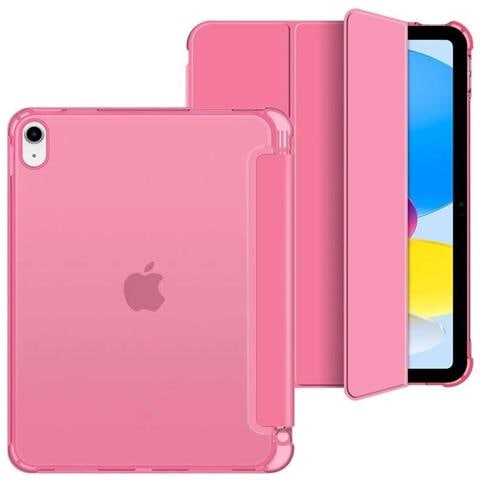 Custodia Ibrida Per Ipad 10/2022 - Colore Rosa - Trasparente - Foto 1