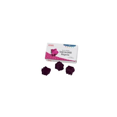 108R00606 Cartuccia Ink Originale Magenta Per Xerox Phaser 8400 Capacità 3400 Pagine Confezione 3 pezzi - Foto 1