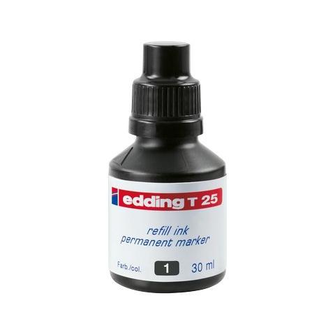 pz. 1 Inchiostro per marcatori nero 30 ml 4-T25001 - Foto 1