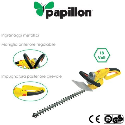 Tagliasiepi a batteria per giardino 18 Volt litio 1300 mAh - Foto 6