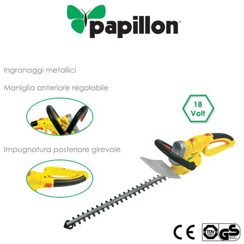 Tagliasiepi a batteria per giardino 18 Volt litio 1300 mAh - Foto 2