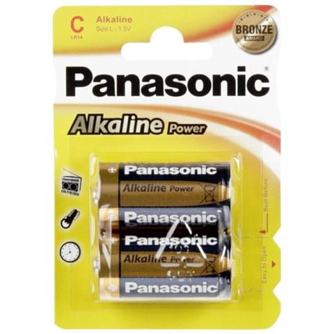 Goobay LR14 2-BL Panasonic Alkaline Power Batteria monouso C Alcalino - Foto 4