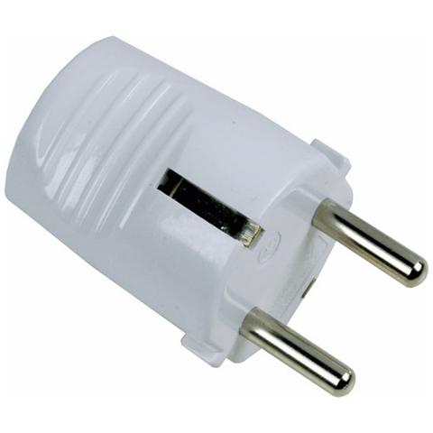 Spina Schuko 2P+T 16A Bianca - Foto 1