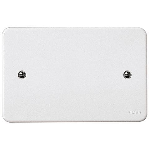 2653 - Coperchio Rettangolare Per Scatola Incasso 3m Bianco - Foto 1