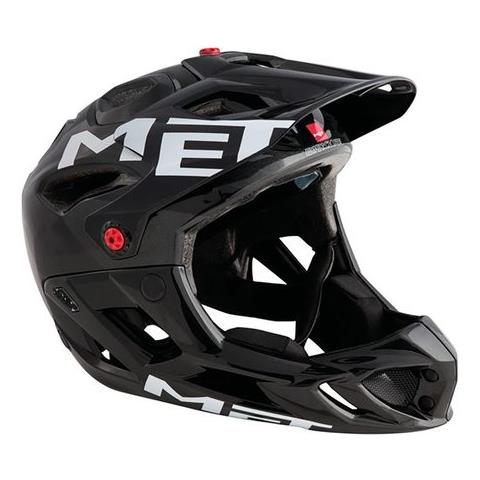 Casco Dh / fr Parachute Taglia S (51 - 56 Cm) Nero - Foto 1