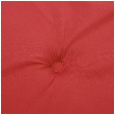 Cuscino per Panca da Giardino Rosso 150x50x4 cm - Foto 2