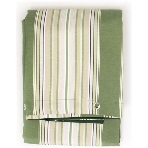 Tenda Da Sole A Caduta Per Esterno Balcone Casa Telo Ombra Modello Riga Fine 145x300 Verde - Foto 11