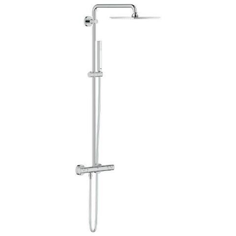 Sistema Doccia Con Miscelatore Termostatico Euphoria System 230 - Cromato - Foto 1