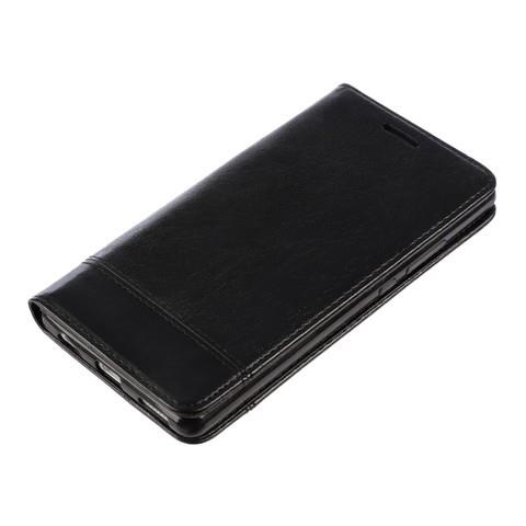 Wallet Folio Case, Cover A Libro - Huawei P9 Plus - Nero - Foto 1