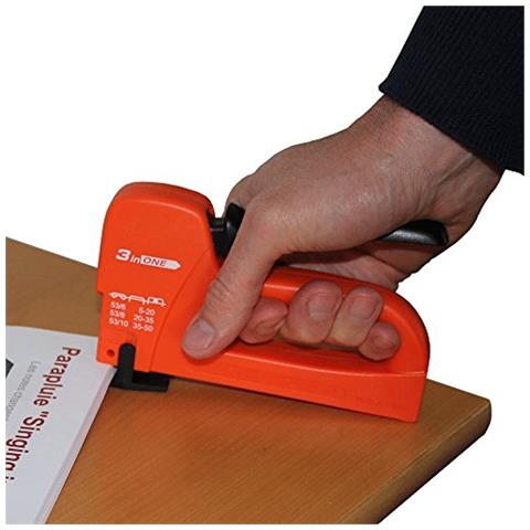 Graffatrice Manuale 3 in 1 Per Grandi Volumi, Da Parete Con Cablaggio - Foto 5