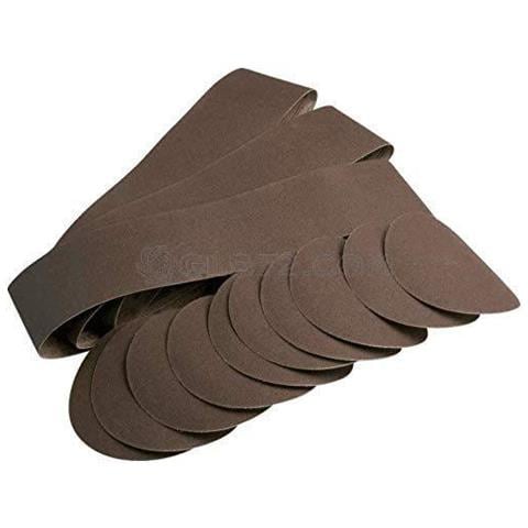 Nastri E Dischi Abrasivi Kit 12pz Per Levigatrici Bts800 Bts900 - Foto 1