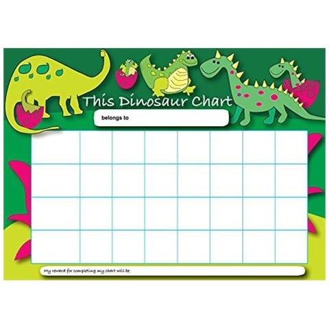 Solutions A4 Grafico Dinosaur Ricompensa Con 50 Adesivi Dps207 - Foto 1