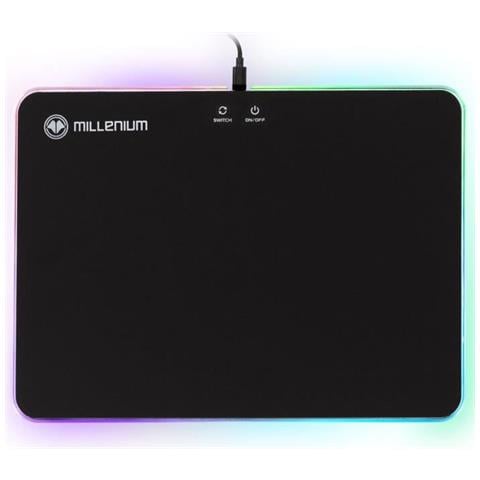 Tappetino Per Mouse Rgb Ms Rgb Rivestimento Liscio | Antiscivolo | Ultra Resistente | - Foto 1