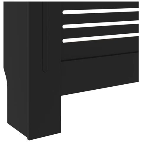 Copertura per Radiatore Nera in MDF 205 cm - Foto 2