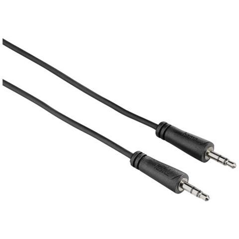 3.5mm 1.5m 1.5m 3.5mm 3.5mm Nero cavo audio - Foto 1