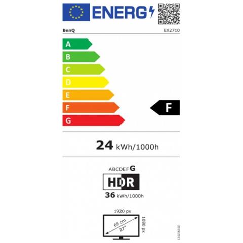 Monitor 27" LED IPS 9H. LKTLA. TBE 3840 x 2160 Pixel 2K Ultra HD Tempo di Risposta 1 ms Frequenza di Aggiornamento 144 (Hz)  - Foto 2