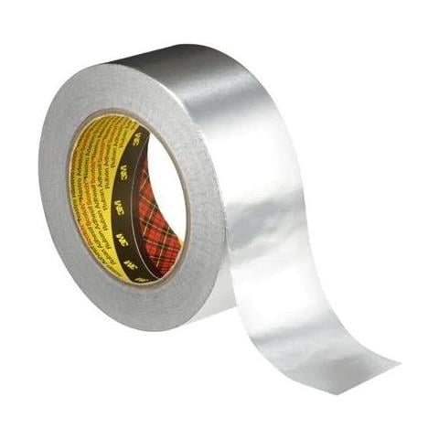 Aluminiumklebeband 1436 Adatto Per Uso Interno Adatto Per Uso Esterno 50 M Alluminio Argento - Foto 1