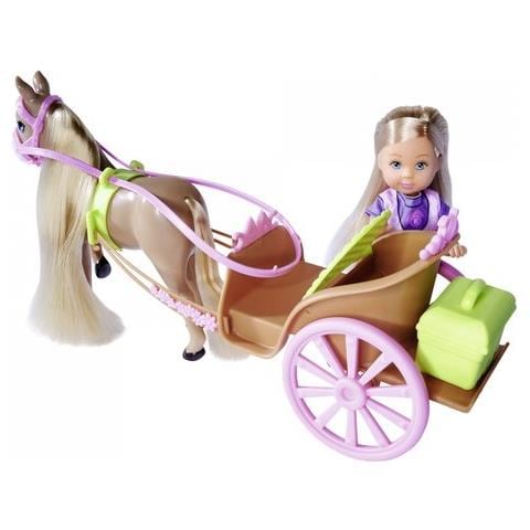 Bambola Simba 105733649 Evi Love Con Calesse E Cavallo - Foto 1