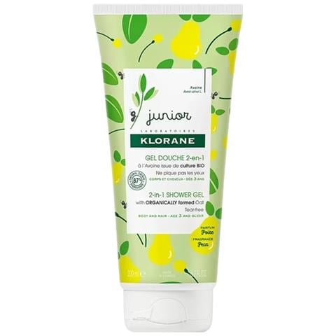 , Junior, Pera, Gel Doccia & Shampoo 2-in-1, Oat, 200 Ml - Foto 2