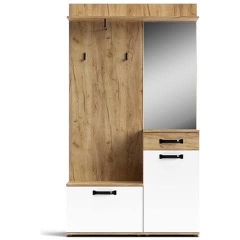 Mobile Ingresso Mosso Mo6 Colore Rovere E Bianco - Foto 1