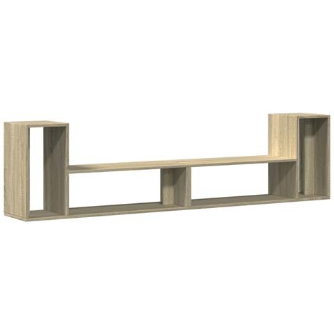 Mobili Tv 2 Pz Rovere Sonoma 100x30x50 Cm In Legno Multistrato - Foto 2