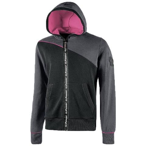 Felpa Da Lavoro 'jupiter Lady' Taglia M - Grey Fucsia - Foto 1
