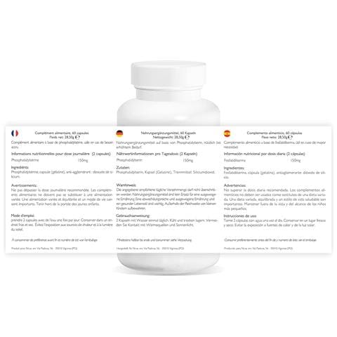 Ps+ Fosfatidilserina 60 Capsule - Foto 4