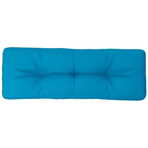 Cuscino Per Pallet Blu Chiaro 120x40x12 Cm In Tessuto - Foto 2