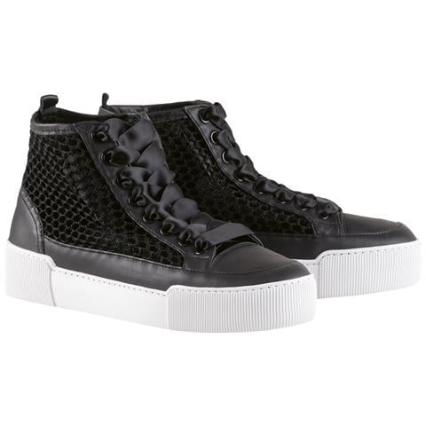 Soho Flats Scarpe Basse Tessile Scarpe Donna Nero Eu 36, 3-103653 0100 - Foto 2